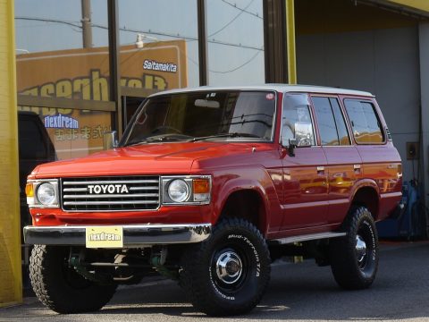 ランドクルーザー60ランクル６０ FJ62G オートマ　赤　フレックスドリームさいたま北　